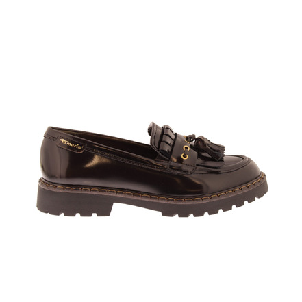 Tamaris mocassins & loafers bruin