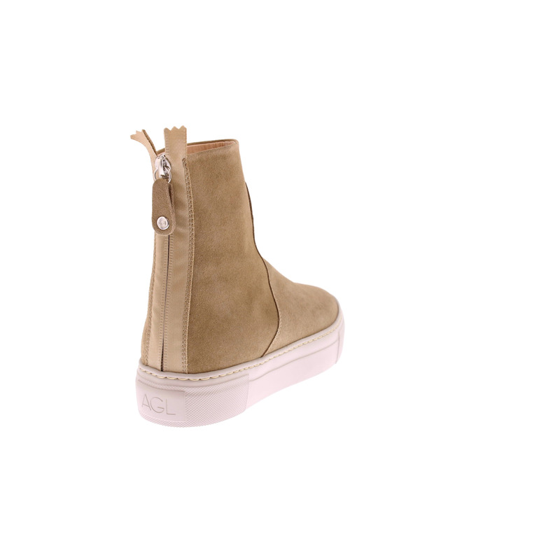 Agl ankle boots lightbrown 4
