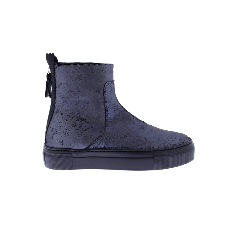 Agl ankle boots blue 1