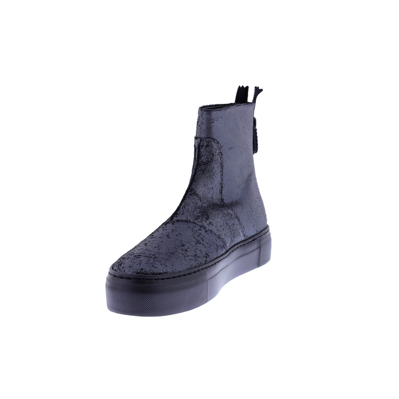 Agl ankle boots blue 3