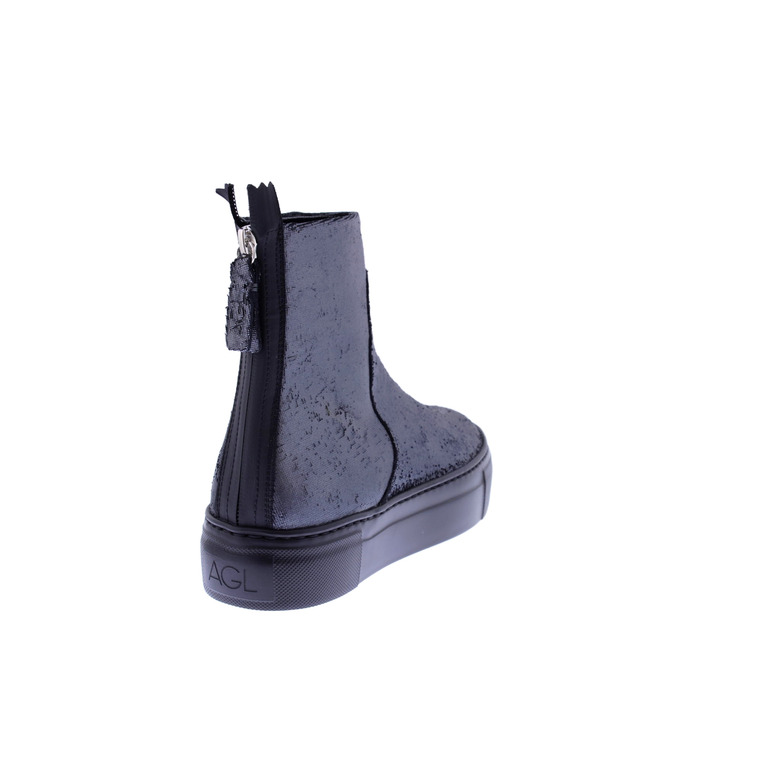 Agl ankle boots blue 4