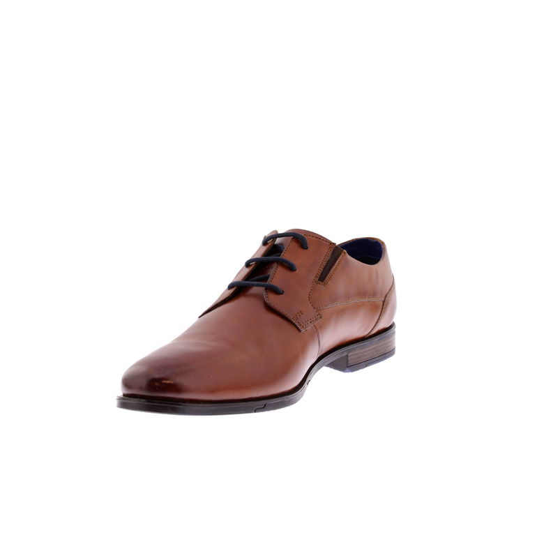 Bugattishoes veterschoenen cognac 3