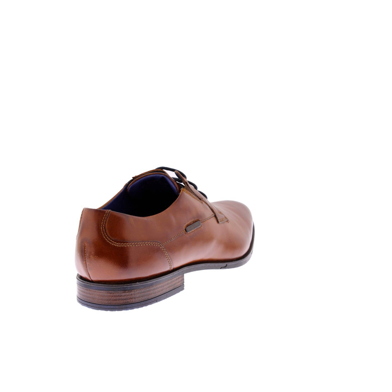 Bugattishoes veterschoenen cognac 4