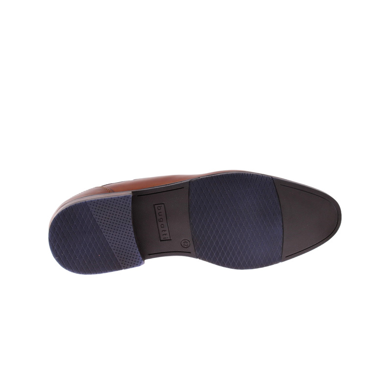 Bugattishoes veterschoenen cognac 5