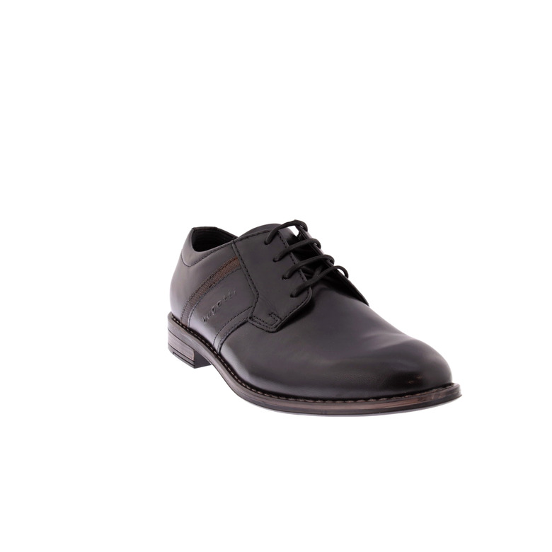 Bugattishoes veterschoenen zwart 2