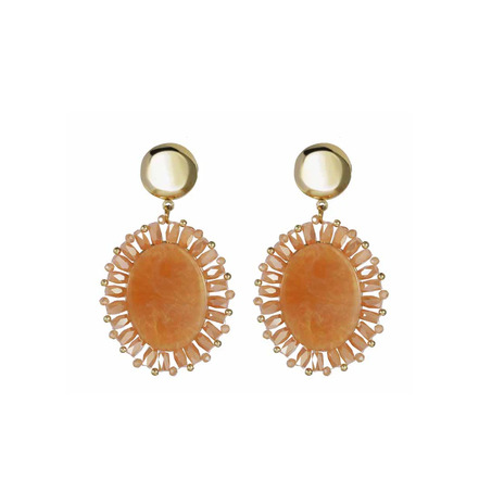 Candy Sweet oorbellen oranje