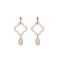 Candy Sweet oorbellen wit 1