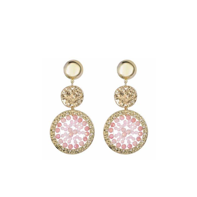 Candy Sweet oorbellen roze 1