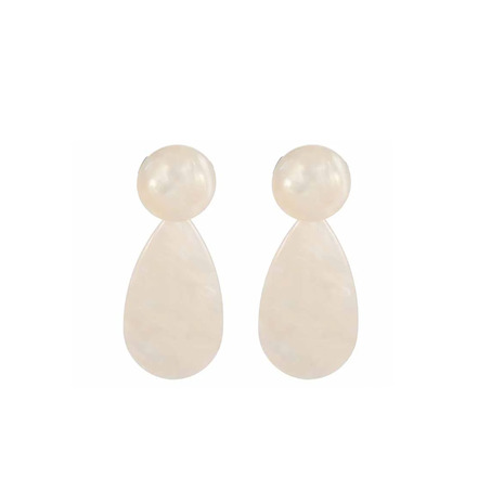 Candy Sweet oorbellen wit