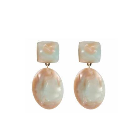 Candy Sweet oorbellen beige