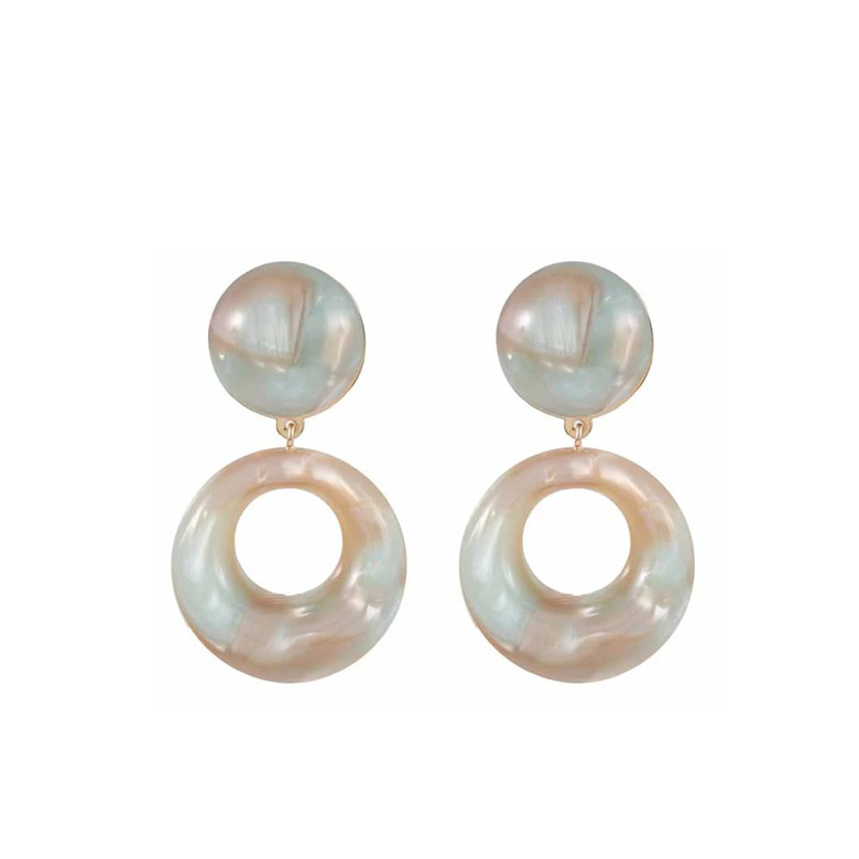 Candy Sweet oorbellen beige 1