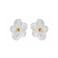 By Jam boucles d'oreilles blanc 1