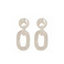 Candy Sweet oorbellen wit 1