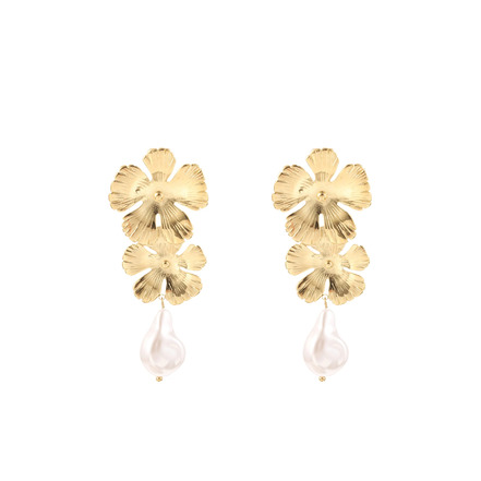 By Jam boucles d'oreilles or