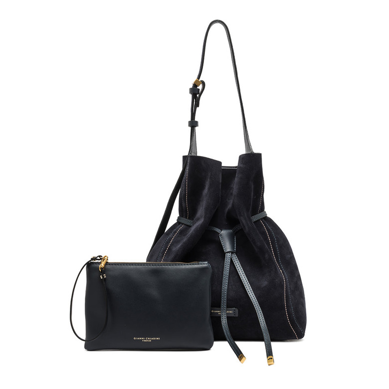 Gianni Chiarini schultertasche blau 4