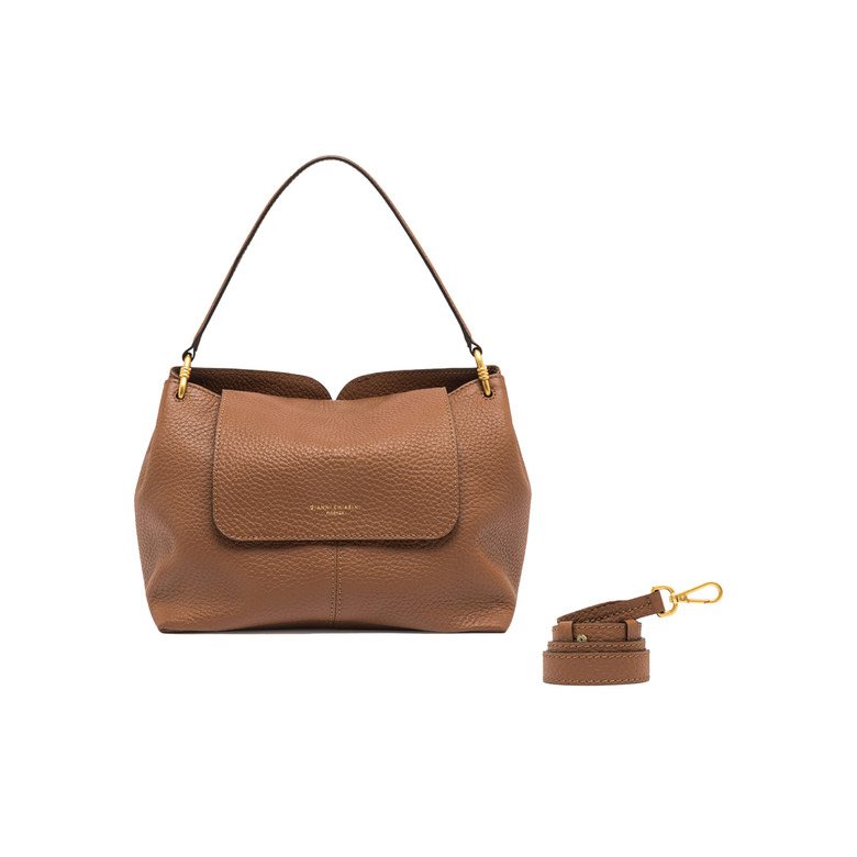 Gianni Chiarini schultertasche camel 1
