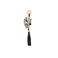 Gianni Chiarini bag charm schwarz 1