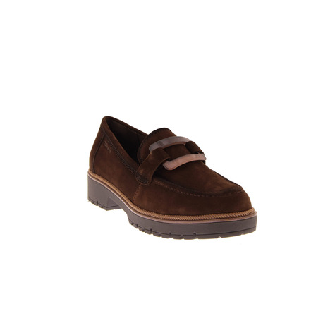 Tamaris mocassins & loafers bruin