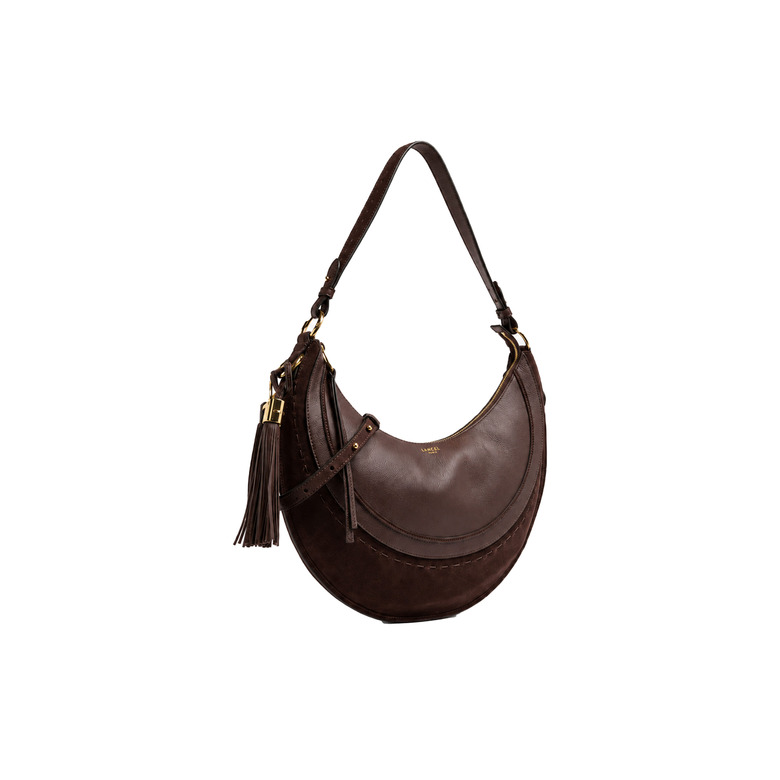 Lancel schoudertas bruin 1