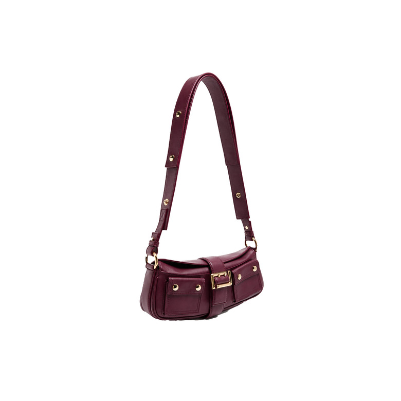 Lancel shoulder bag bordeaux 1