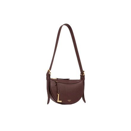 Lancel sac bandoulière brun