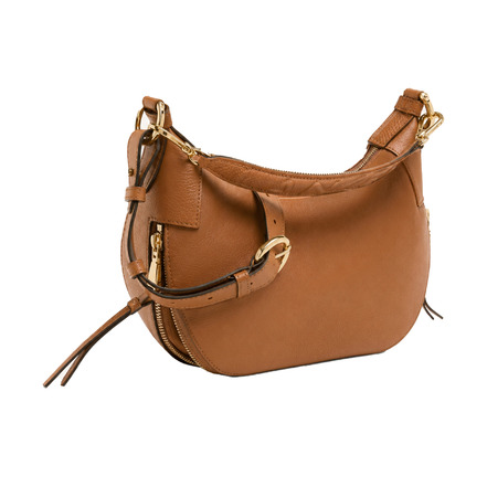 Lancel schoudertas camel