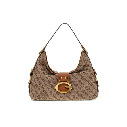 Guess schultertasche cognac