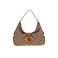 Guess schultertasche cognac 1