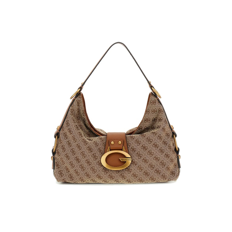 Guess schultertasche cognac 1