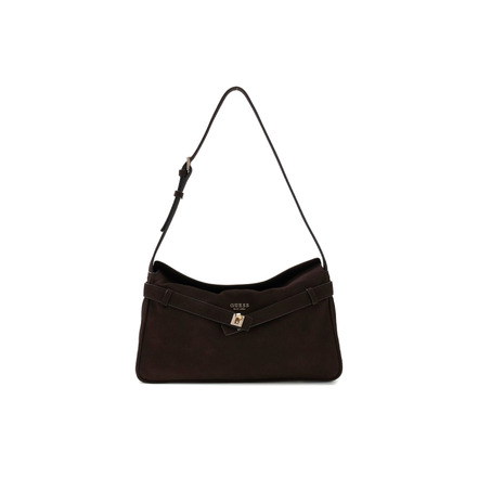 Guess schultertasche braun