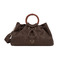 Woomen Vegan handbag brown 1