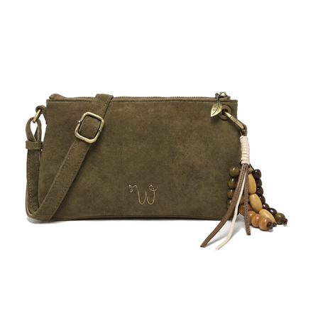 Woomen Vegan crossbody green