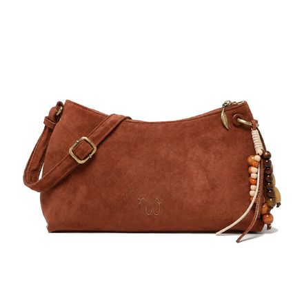 Woomen Vegan crossbody camel