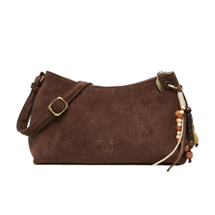 Woomen Vegan crossbody brown