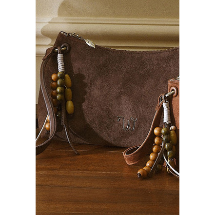 Woomen Vegan crossbody bruin