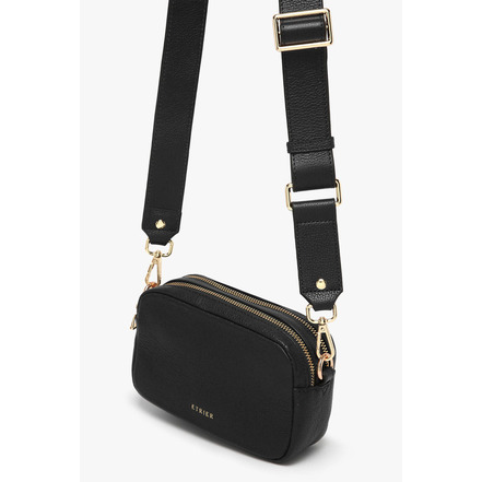 Etrier sac bandoulière noir