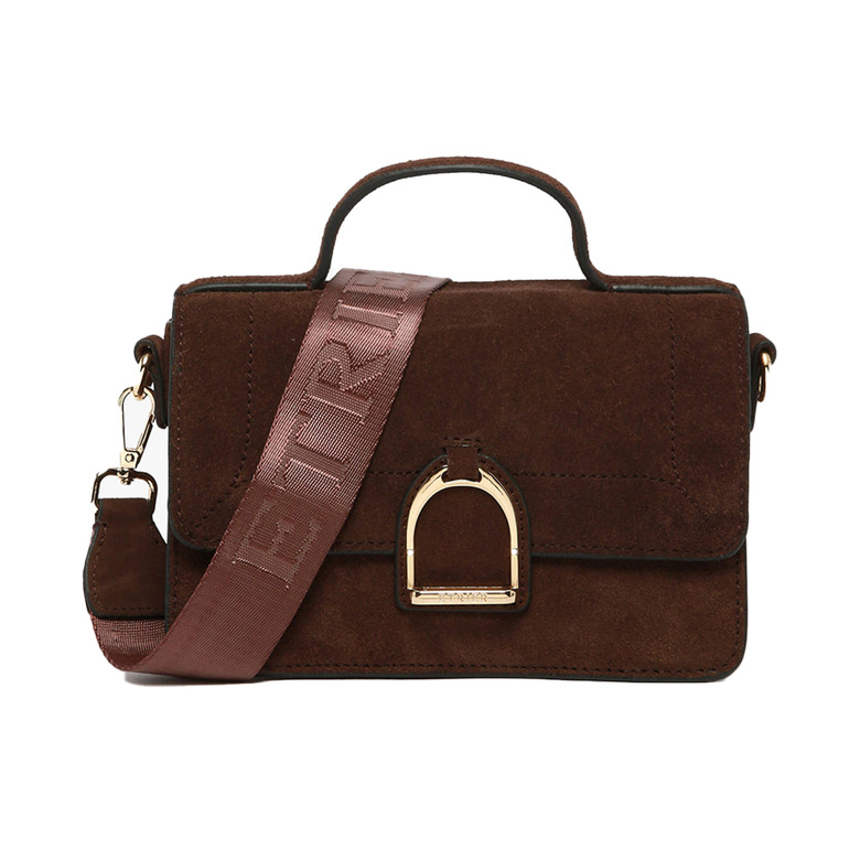Etrier sac bandoulière brun 1