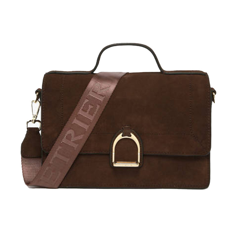 Etrier sac bandoulière brun 1