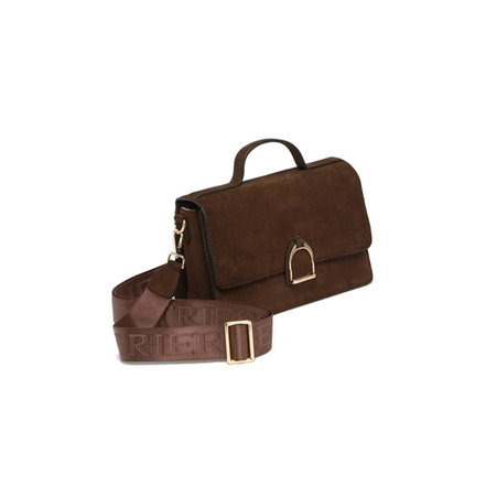 Etrier sac bandoulière brun