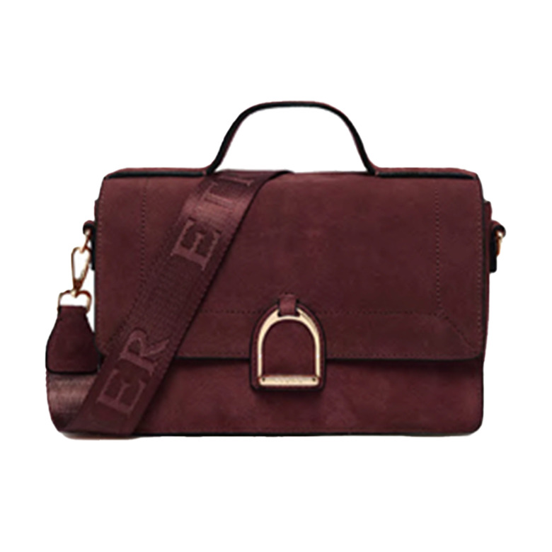 Etrier sac bandoulière bordeaux 1