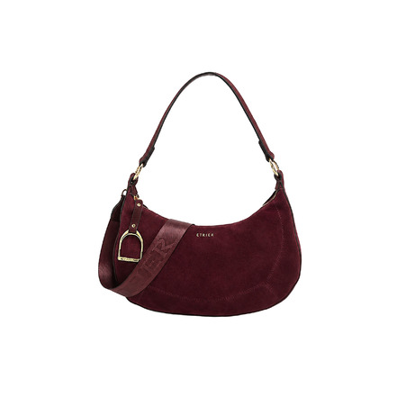 Etrier sac porté épaule bordeaux