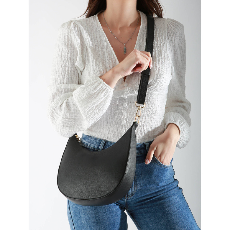 Etrier sac bandoulière noir 3