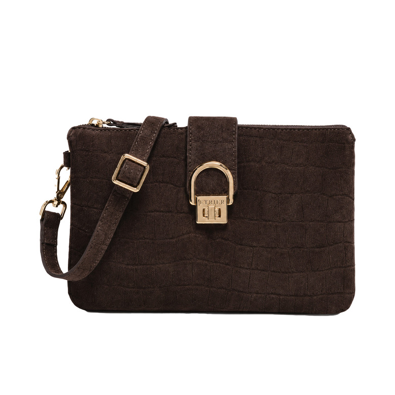 Etrier sac bandoulière brun 1