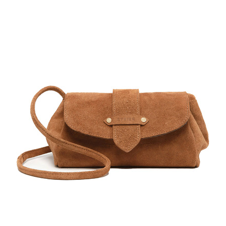 Etrier sac bandoulière camel