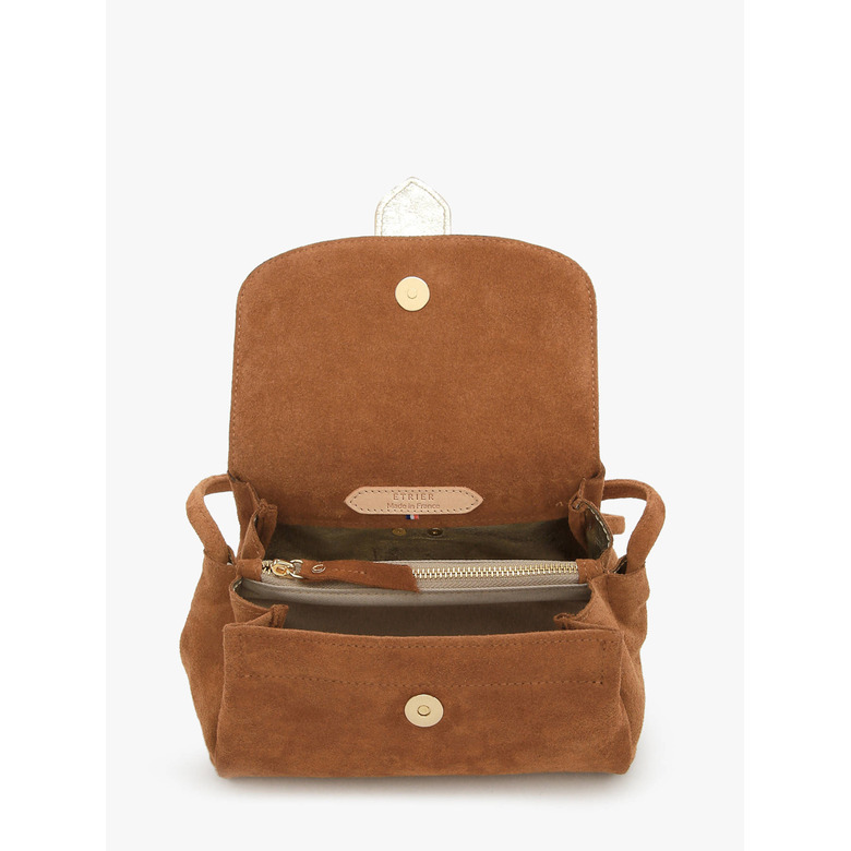 Etrier sac bandoulière camel 3