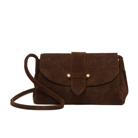 Etrier sac bandoulière brun