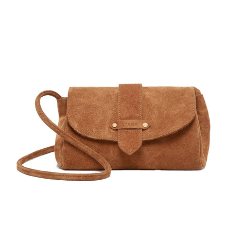 Etrier sac bandoulière camel