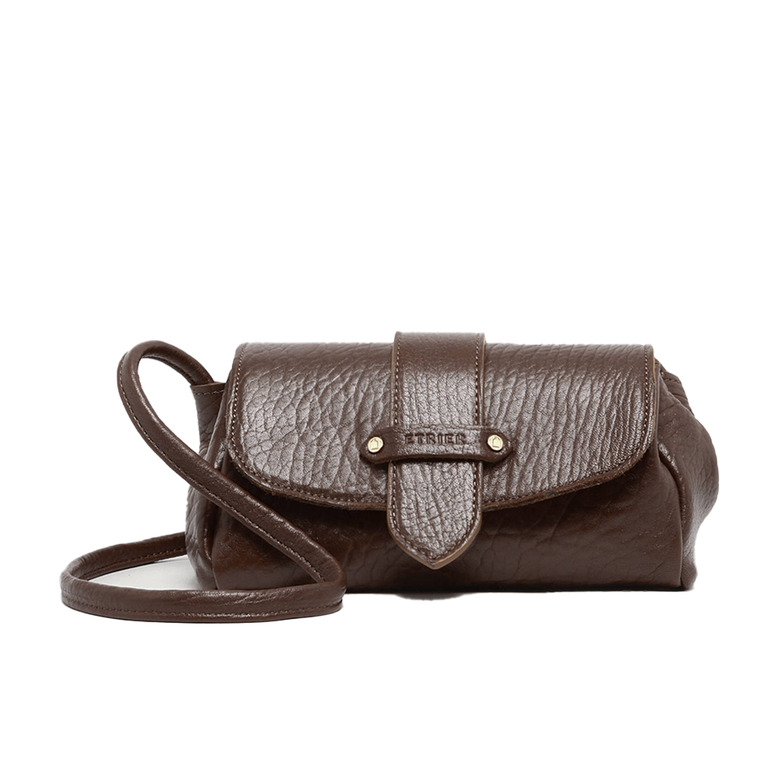 Etrier sac bandoulière brun 1