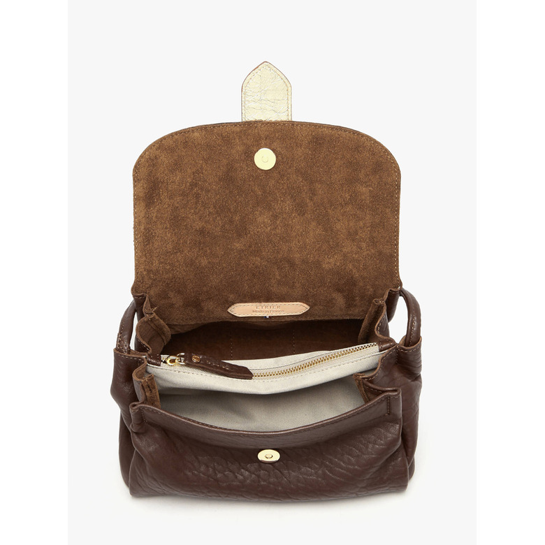 Etrier sac bandoulière brun 3