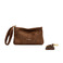 Gianni Chiarini clutch cognac 1